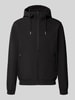 JACK & JONES kurtka w kroju regular fit z detalem z logo Czarny