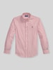 Polo Ralph Lauren Koszula casualowa o kroju custom fit z czystej bawełny Bordowy