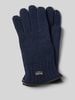 EEM Wollen handschoenen van zuivere wol, model 'THINSULATE' Marineblauw
