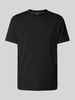 BOSS Green T-shirt z nadrukiem z logo Czarny