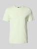 BOSS Orange regular fit T-shirt van puur katoen model 'TE_LOGO' Lindegroen