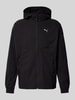 PUMA PERFORMANCE Softshell-jack met logoprint, model 'PUMATECH' Zwart