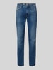 Petrol Slim fit jeans in 5-pocketmodel Jeansblauw