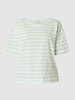Esprit T-Shirt mit Streifenmuster Lindgrün
