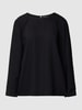 Marc Cain Blusenshirt mit Rundhalsausschnitt Black