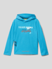 s.Oliver RED LABEL Hoodie met motiefprint Turkoois