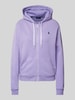 Polo Ralph Lauren Sweatjacke mit Kapuze Lila