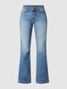 Esprit Bootcut Jeans mit Stretch-Anteil Hellblau