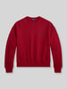 Polo Ralph Lauren Sweatshirt mit Logo-Stickerei Rot