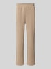 PEGADOR Wide Fit Sweatpants mit Label-Detail Modell 'Mezzano' Beige