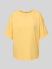 JAKE*S STUDIO WOMAN Oversized T-Shirt mit Statement-Stitching Gelb