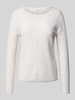 Christian Berg Woman Kasjmier pullover van kasjmiermix Offwhite