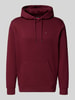 Tommy Jeans Regular Fit Hoodie aus Baumwoll-Mix Bordeaux