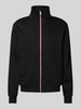 Tommy Hilfiger Regular fit sweatjack van katoenmix Zwart