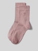 JOOP! Collection Socken mit Label-Print im 2er-Pack Mauve