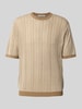 Only & Sons Regular fit T-shirt van puur katoen Beige