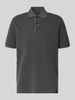 G-Star Raw Poloshirt met structuurpatroon Antraciet