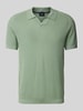 JOOP! Collection Regular Fit Poloshirt mit V-Ausschnitt Hellgruen