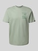 Ellesse T-shirt met motief- en labelprint, model 'TROPICOSA' Groen