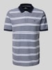 Fynch-Hatton Regular Fit Poloshirt mit Logo-Stitching Marine
