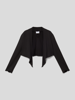 Happy Girls Bolero mit Muschelsaum Schwarz
