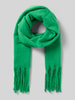 Kurt Beines Schal mit Fransen Gruen