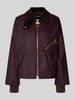 Barbour Relaxed Fit Wachsjacke aus reiner Baumwolle Modell 'ARLENE' Bordeaux