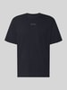 BOSS Green relaxed fit T-shirt van puur katoen model 'TEE 10' Donkerblauw