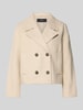 Vero Moda Korte trenchcoat met dubbele knoopsluiting, model 'VINCEMIA' Beige