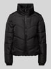 Vero Moda Boxy Fit Steppjacke mit Stehkragen Modell 'LIGARIO' Black