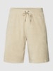 Polo Ralph Lauren Sweatshorts mit Allover-Muster Modell 'ATHLETIC' Beige