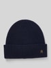 Tommy Hilfiger Muts van puur kasjmier Marineblauw