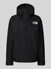 The North Face Windbreaker mit Label-Stitching BLACK