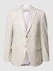 Pierre Cardin 2-knoops colbert met reverskraag, model 'Grant' Beige