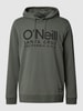 ONeill Bluza z kapturem i nadrukiem z logo model ‘CALI’ Oliwkowy