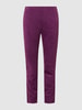 SEDUCTIVE Cropped Leggings aus Fake Veloursleder Modell 'Sabrina' Lila