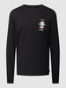 Rip Curl Longsleeve mit Rundhalsausschnitt Modell 'SEARCH ICON' Black