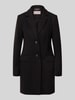 Christian Berg Woman Selection Regular Fit Mantel mit 2-Knopfleiste Black