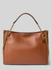 Lauren Ralph Lauren Leren handtas met labelhanger Cognac
