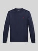 Polo Ralph Lauren Regular Fit Langarmshirt aus reiner Baumwolle Dunkelblau