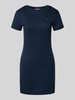 Tommy Hilfiger Getailleerde mini-jurk van puur katoen Marineblauw