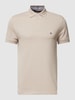 Tommy Hilfiger Poloshirt mit Label-Stitching Kitt