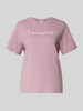 Vila T-shirt met ronde hals, model 'SYBIL EMPOWERMENT' Mauve
