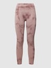 ICANIWILL Leggings mit Allover-Muster Modell 'Seamless' Mauve