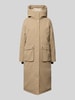 Didriksons Regular fit parka met capuchon model 'Melody' Beige