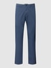 Tommy Hilfiger Straight Fit Chino mit feinem Muster Modell 'DENTON' Blau