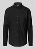 JOOP! Jeans Freizeithemd mit Knopfleiste Modell 'Hanson' Black
