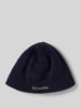 COLUMBIA Beanie mit Label-Stitching Modell 'BUGABOO' Marine