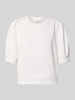 s.Oliver RED LABEL Regular fit sweatshirt van scuba Wit