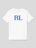 Polo Ralph Lauren Kids T-shirt met labeldetail Wit